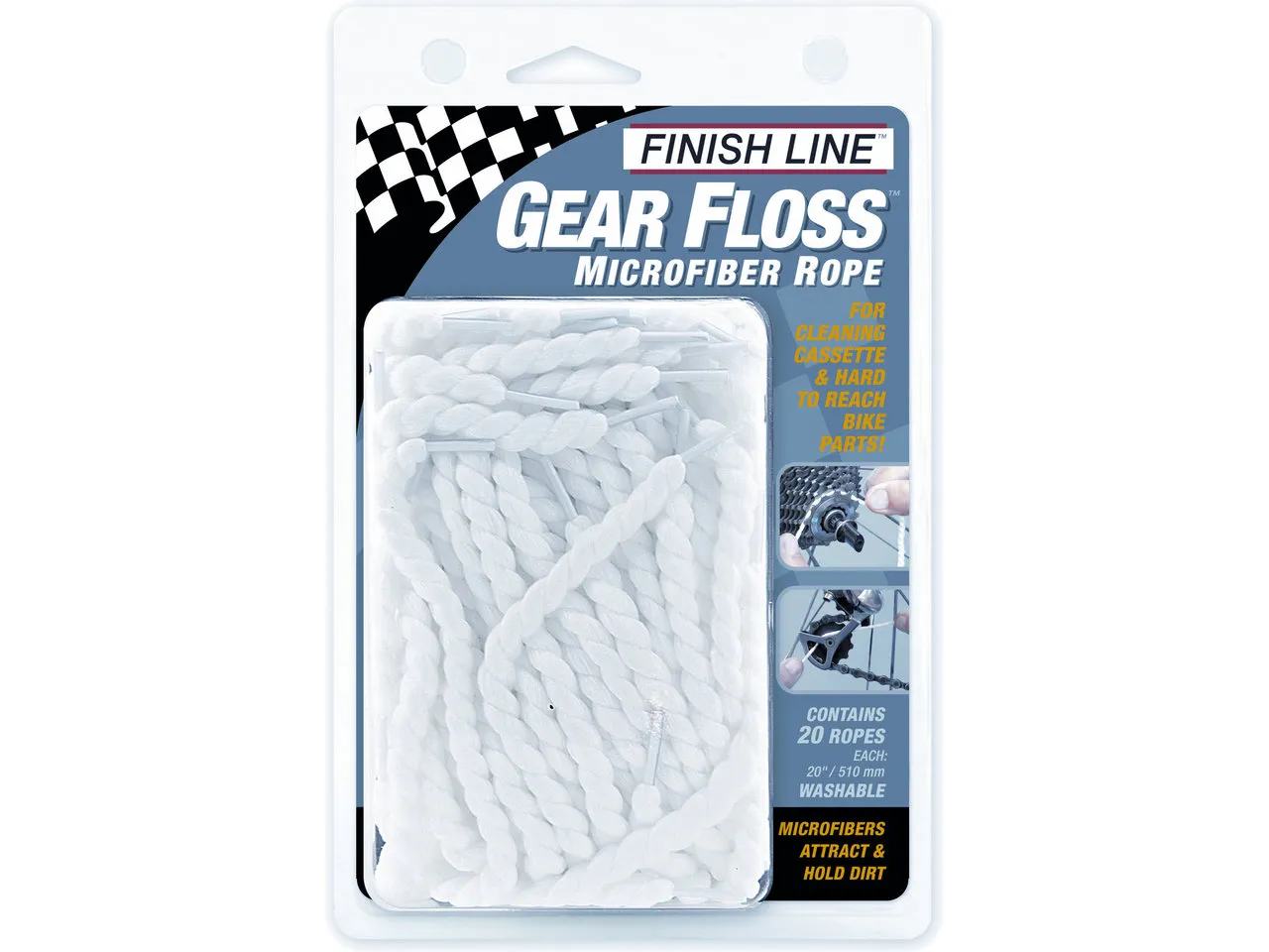 Finish Line Gear Floss Reinigungsfäden, One_size Finish Line Gear Floss Reinigungsfäden, One_size