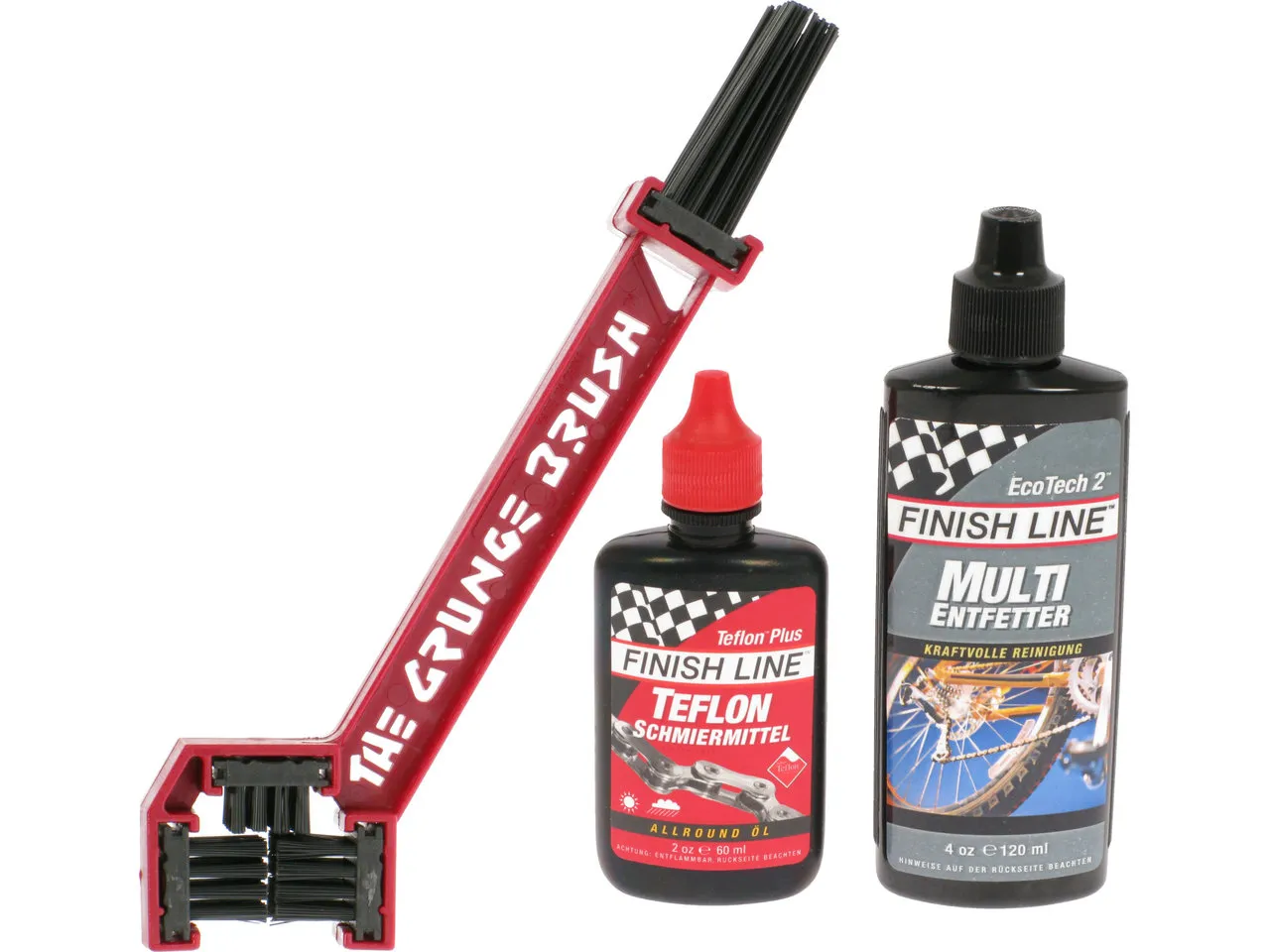 Finish Line Starter Kit 1-2-3 / The Grunge Brush Combo 2, One_size
