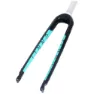 Finna Explorer Carbon Flatmount Gravel Gabel, Black / blue, 28" - 700C, Rigid