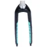 Finna Explorer Carbon Flatmount Gravel Gabel, Black / blue, 28" - 700C, Rigid