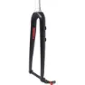Finna Gravel Carbon Fork Gravel Gabel, Black, 28" - 700C, Rigid