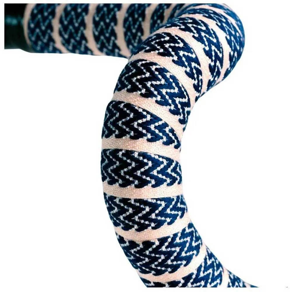 Finna Woven Lenkerband, Blue, 2300mm