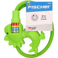 Fischer Anti-Diebstahl-Kabel mit Vorhängeschloss Dinosaurier-Zahlen Unisex Fischer Anti-Diebstahl-Kabel mit Vorhängeschloss Dinosaurier-Zahlen Unisex