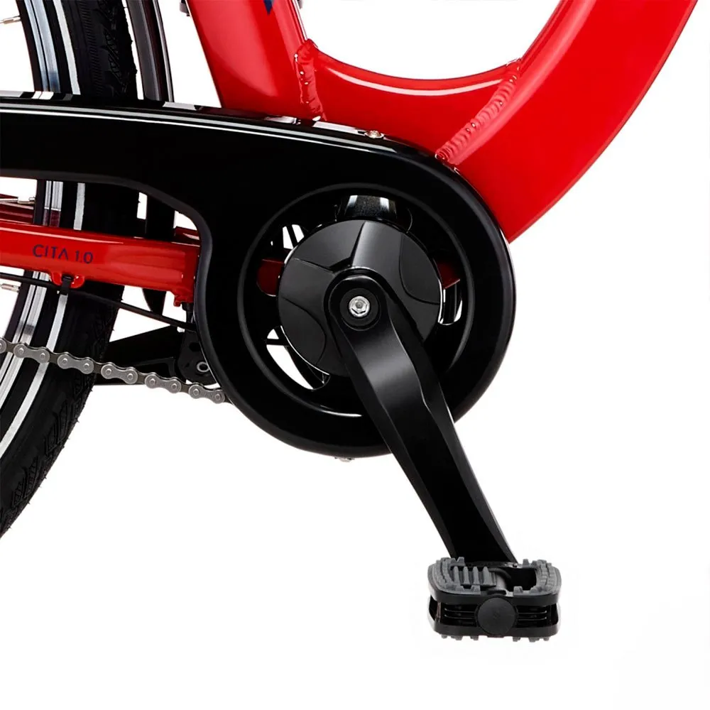 Fischer Bikes Cita 1.0 28´´ 2022 Elektrofahrrad, Red, 44, 317Wh Fischer Bikes Cita 1.0 28´´ 2022 Elektrofahrrad, Red, 44, 317Wh
