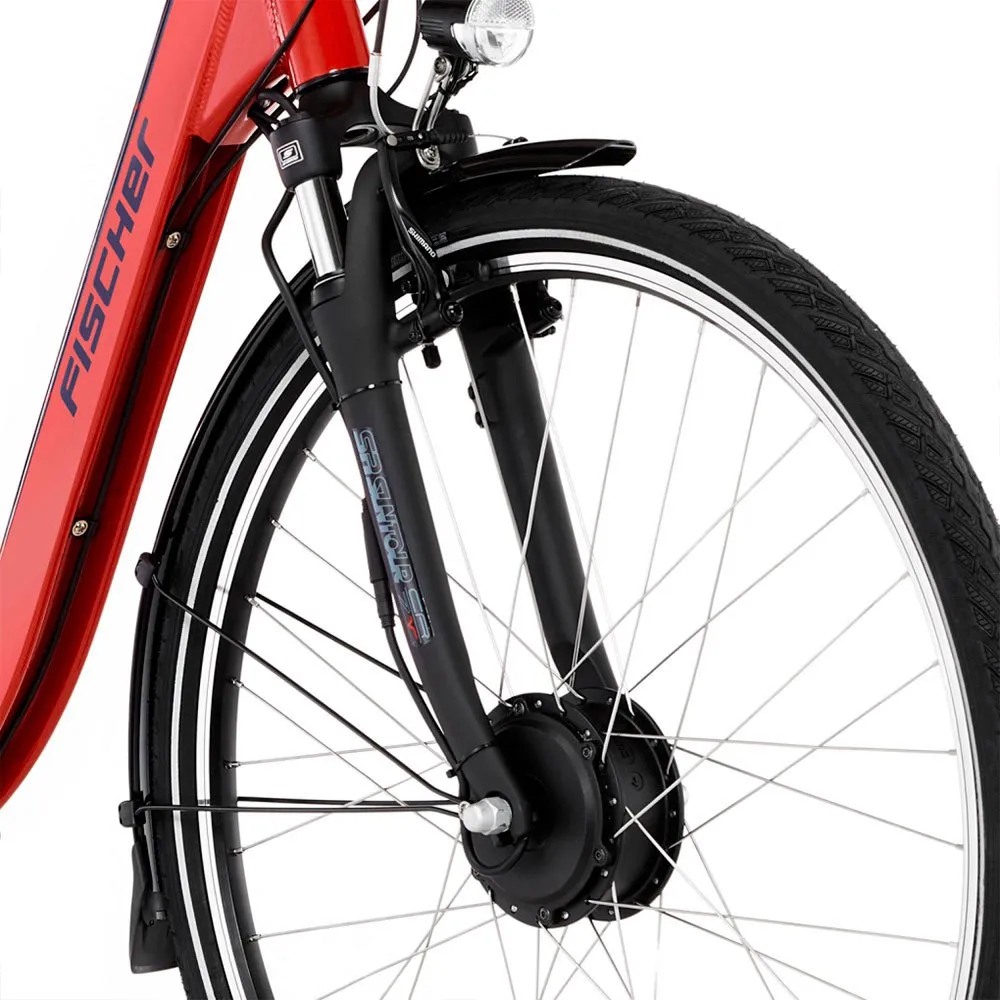 Fischer Bikes Cita 1.0 28´´ 2022 Elektrofahrrad, Red, 44, 317Wh Fischer Bikes Cita 1.0 28´´ 2022 Elektrofahrrad, Red, 44, 317Wh