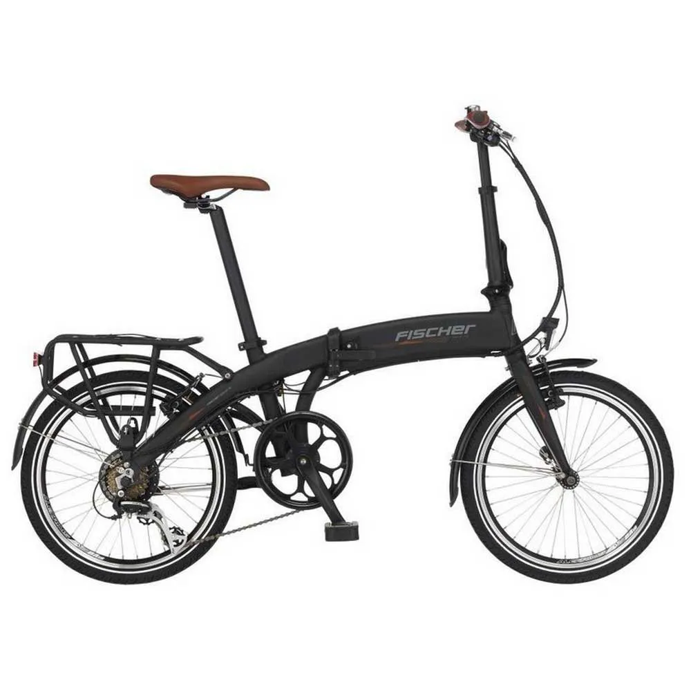 Fischer Bikes Faltrad Fr 18 Elektrofahrrad, Matte black, One Size, 317Wh Fischer Bikes Faltrad Fr 18 Elektrofahrrad, Matte black, One Size, 317Wh