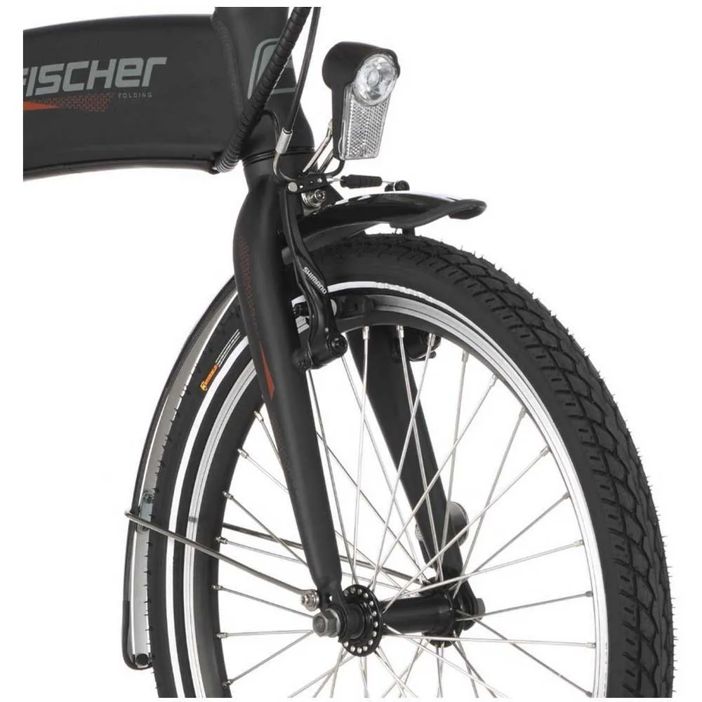 Fischer Bikes Faltrad Fr 18 Elektrofahrrad, Matte black, One Size, 317Wh Fischer Bikes Faltrad Fr 18 Elektrofahrrad, Matte black, One Size, 317Wh