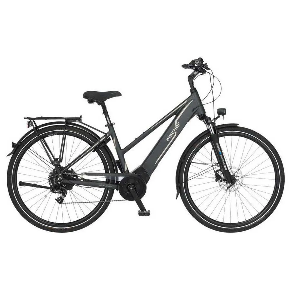 Fischer Bikes Viator 5.0i 700 Elektrofahrrad, Matte grey, One Size, 418Wh Fischer Bikes Viator 5.0i 700 Elektrofahrrad, Matte grey, One Size, 418Wh