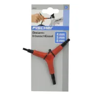 Fischer Dreiarmiger Inbusschlüssel uni Unisex Fischer Dreiarmiger Inbusschlüssel uni Unisex