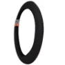 Fischer Fahrradreifen 57-406 SW Unisex, schwarz, 20"