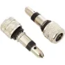 Fischer Set aus 4 Dunlop-Ventil-Kits Unisex, silber, TU