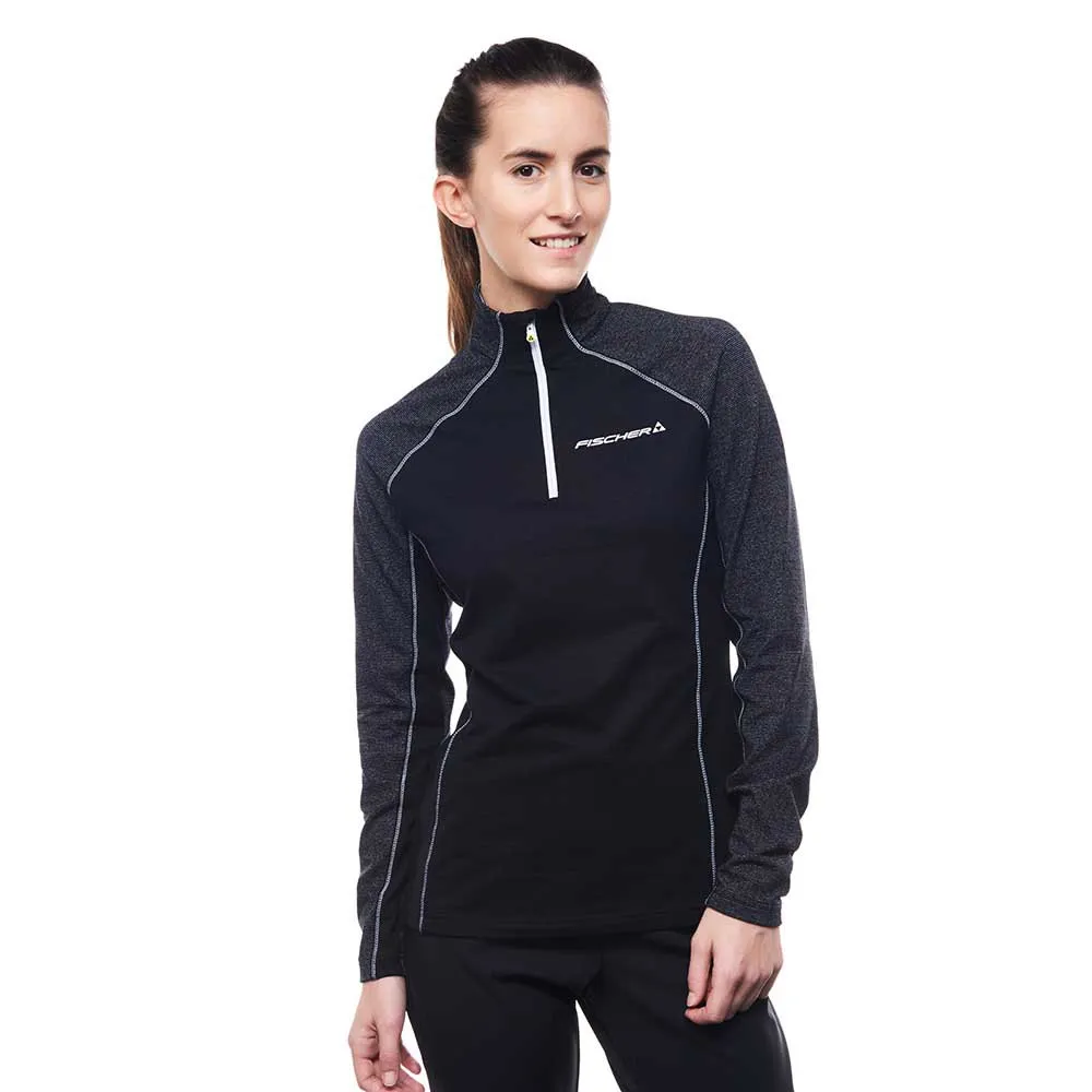 Fischer Sprint Langarm-baselayer, Black