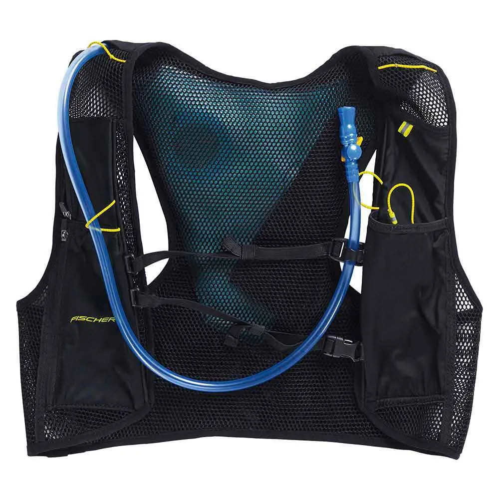 Fischer Z04921 Trinkweste, Black / yellow / blue, One Size Fischer Z04921 Trinkweste, Black / yellow / blue, One Size