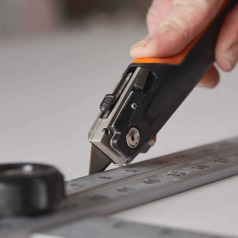 Fiskars Carbonmax Construction Taschenmesser, Orange / black, One Size Fiskars Carbonmax Construction Taschenmesser, Orange / black, One Size