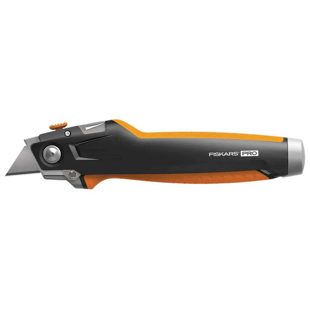 Fiskars Carbonmax Construction Taschenmesser, Orange / black, One Size Fiskars Carbonmax Construction Taschenmesser, Orange / black, One Size