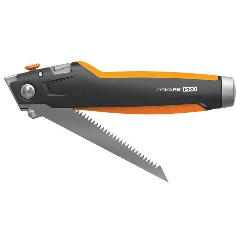 Fiskars Carbonmax Construction Taschenmesser, Orange / black, One Size Fiskars Carbonmax Construction Taschenmesser, Orange / black, One Size