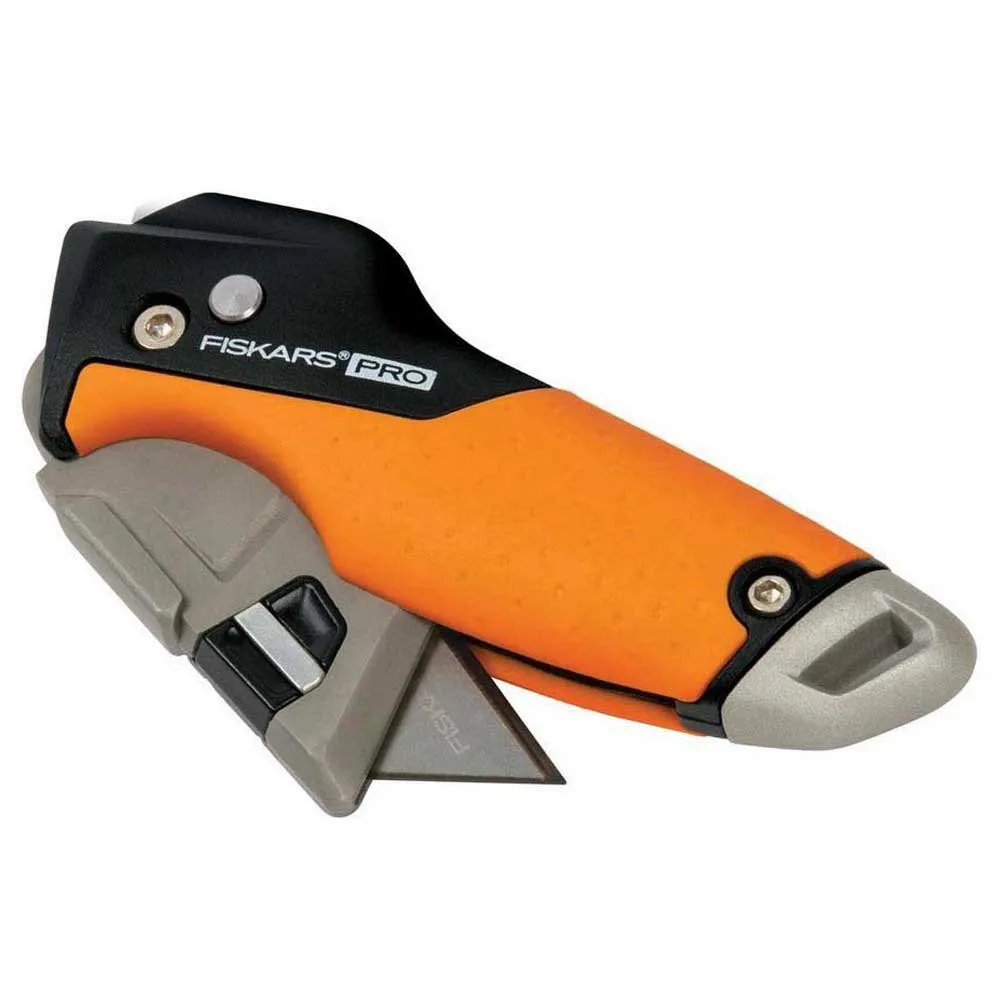 Fiskars Carbonmax Folding Utility Schneider, Orange / black, One Size Fiskars Carbonmax Folding Utility Schneider, Orange / black, One Size