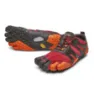 Fivefingers V-trail 2.0 Wanderschuhe, Pompeianred / black
