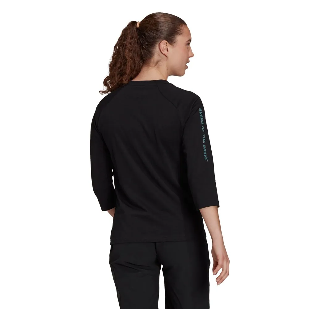 FiveTen Graphic 3/4-arm T-shirt, Black / black, M FiveTen Graphic 3/4-arm T-shirt, Black / black, M