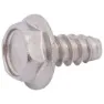 Fix Nippel 4.8 X 10 Mm Kettenschutzschraube 100 Einheiten, Silver, One Size