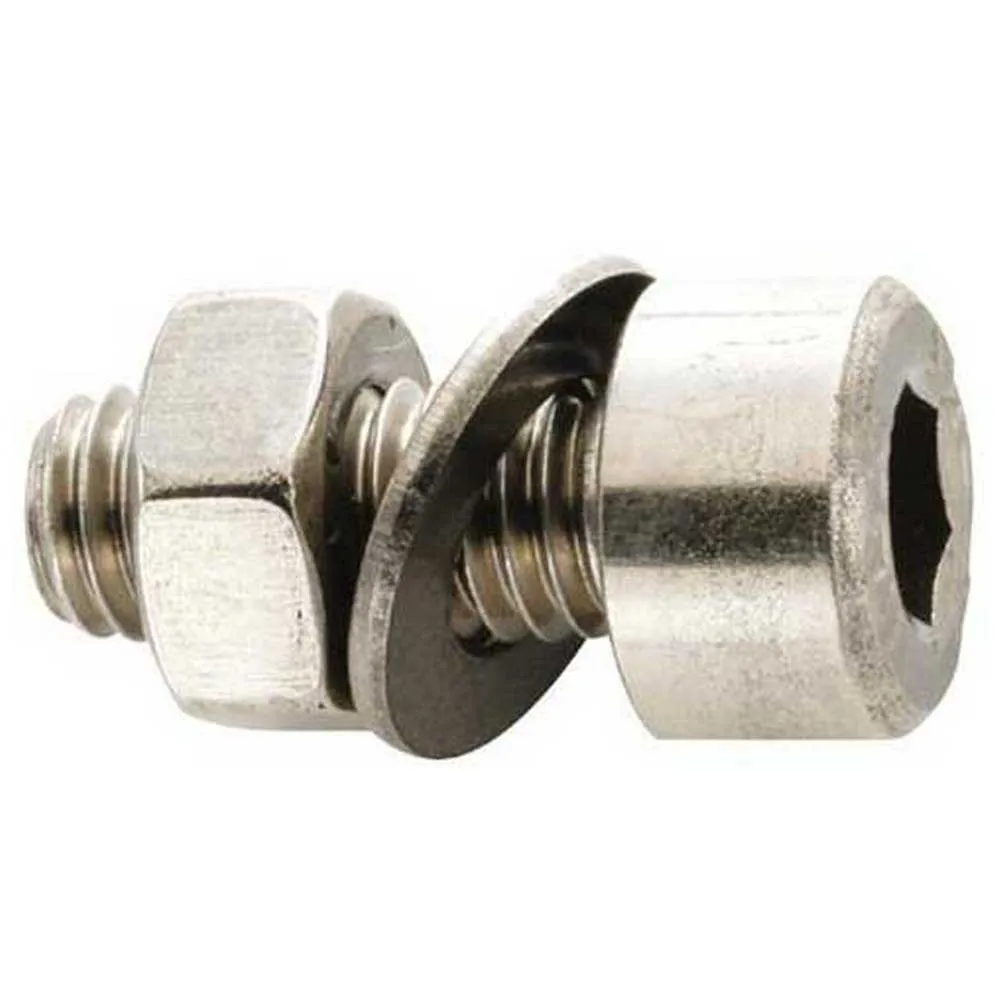 Fix Nippel M5 X 10 Mm Innensechskantschraube 100 Einheiten, Silver, One Size Fix Nippel M5 X 10 Mm Innensechskantschraube 100 Einheiten, Silver, One Size