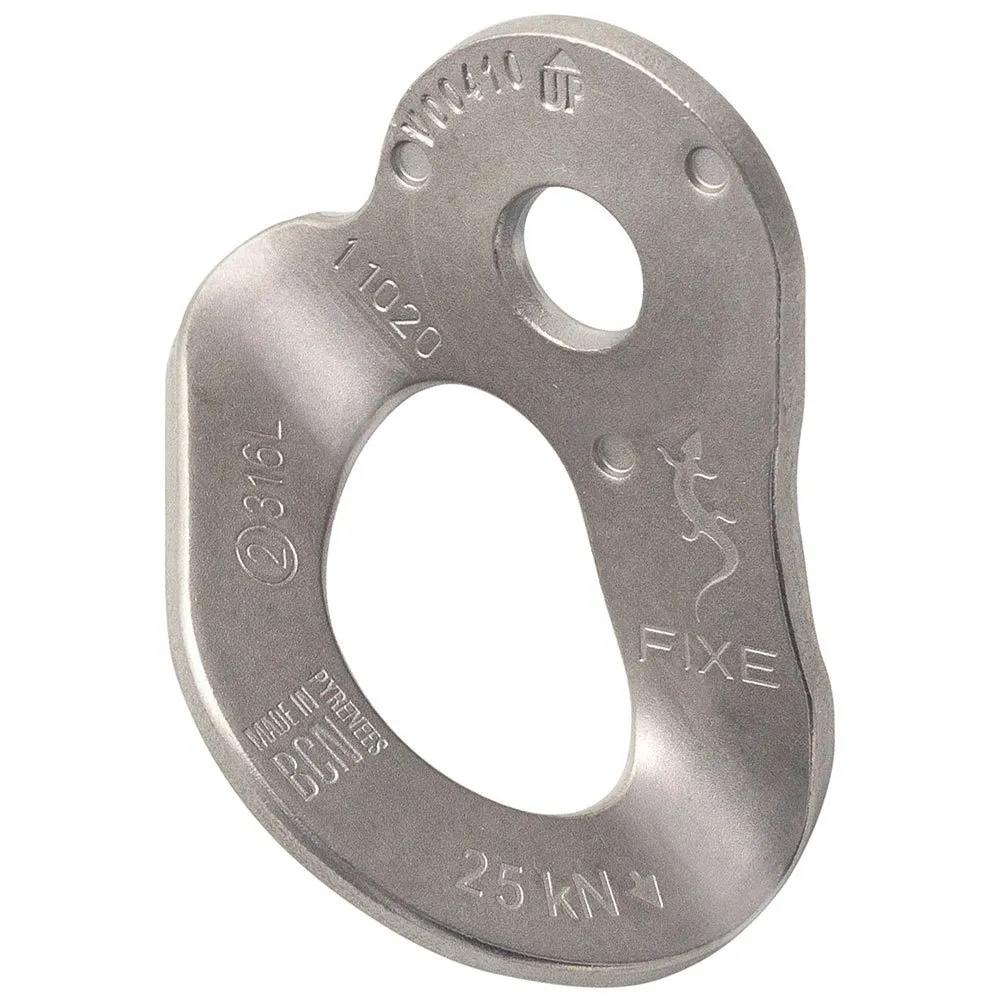 Fixe Climbing Gear 1 M10 Pack 316l Bohrhakenlasche 20 Einheiten, Silver, One Size Fixe Climbing Gear 1 M10 Pack 316l Bohrhakenlasche 20 Einheiten, Silver, One Size