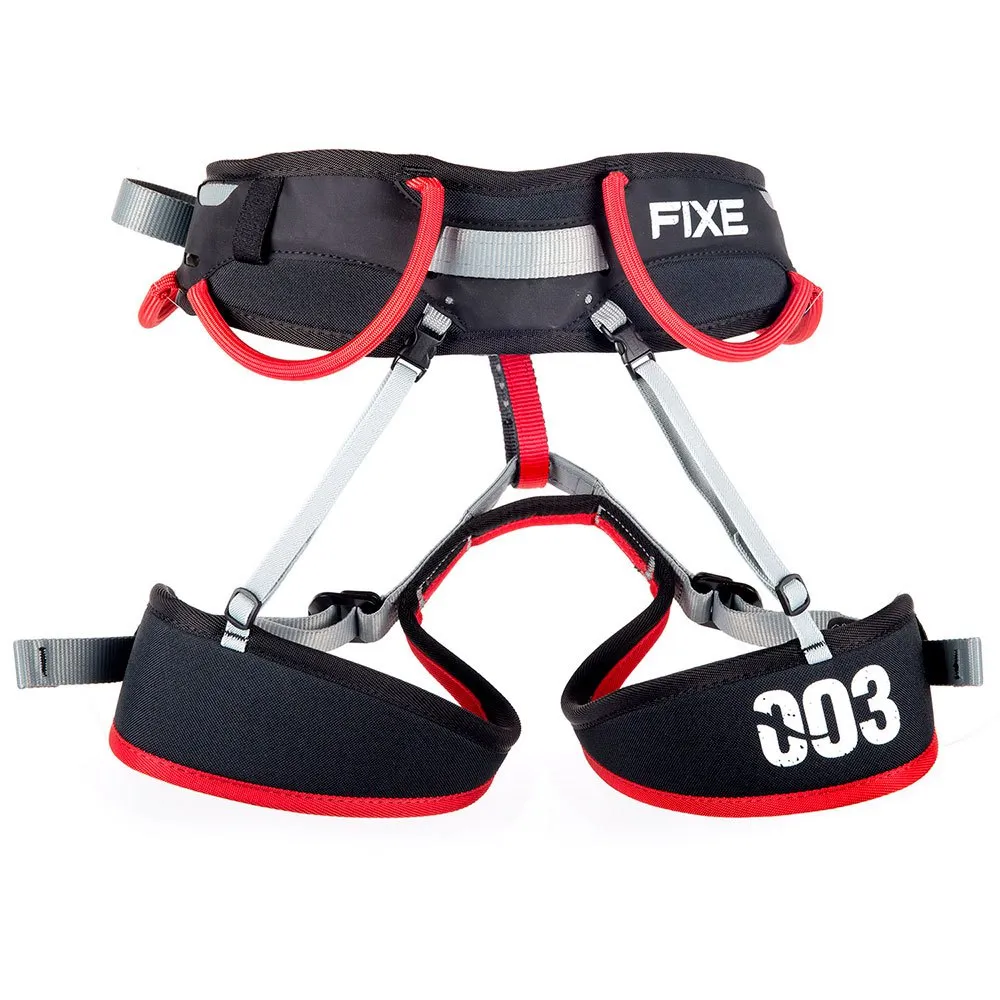 Fixe Climbing Gear 3 Gurtzeug, Black / light grey / red, L/XL Fixe Climbing Gear 3 Gurtzeug, Black / light grey / red, L/XL