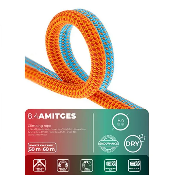 Fixe Climbing Gear Amitges 8.4 Mm Seil Fixe Climbing Gear Amitges 8.4 Mm Seil
