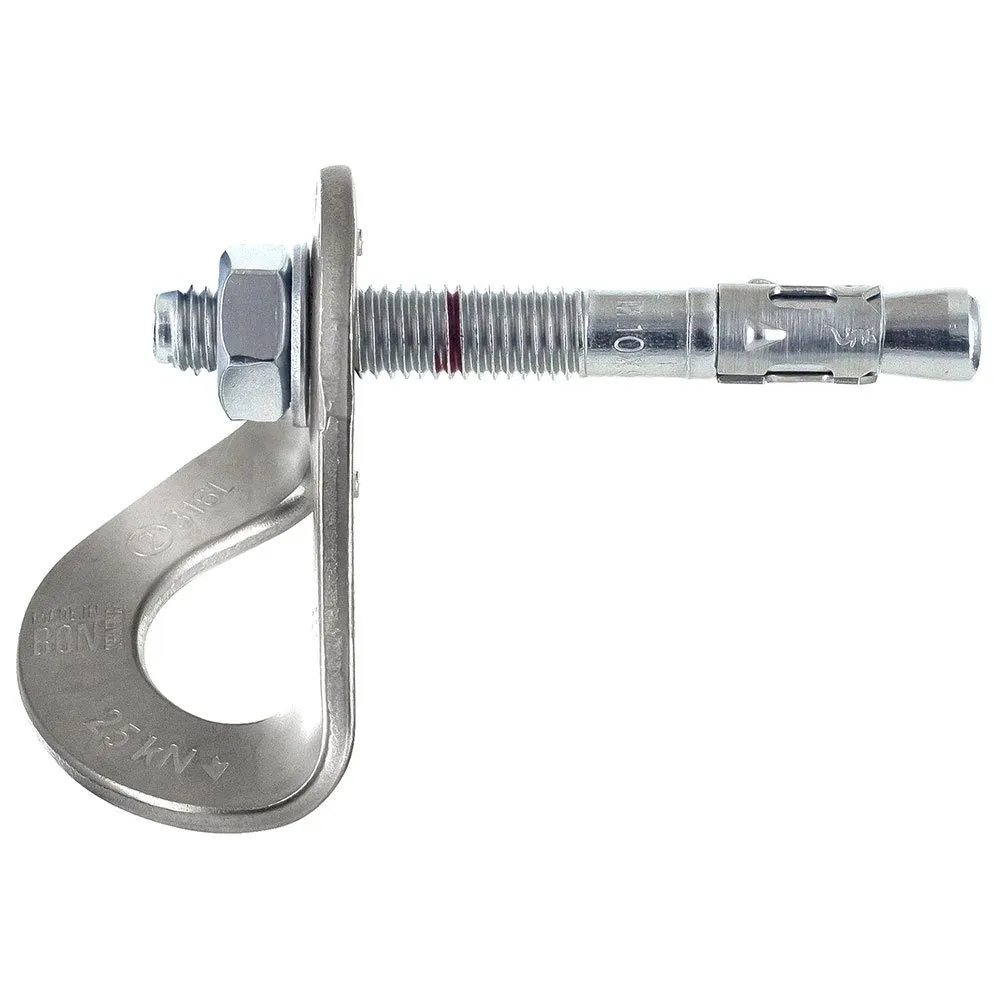 Fixe Climbing Gear Ankerplatte 1 M10 Packung + Parabolt M10x90 Mm Packung 316l 316l 20 Einheiten, Silver, One Size Fixe Climbing Gear Ankerplatte 1 M10 Packung + Parabolt M10x90 Mm Packung 316l 316l 20 Einheiten, Silver, One Size
