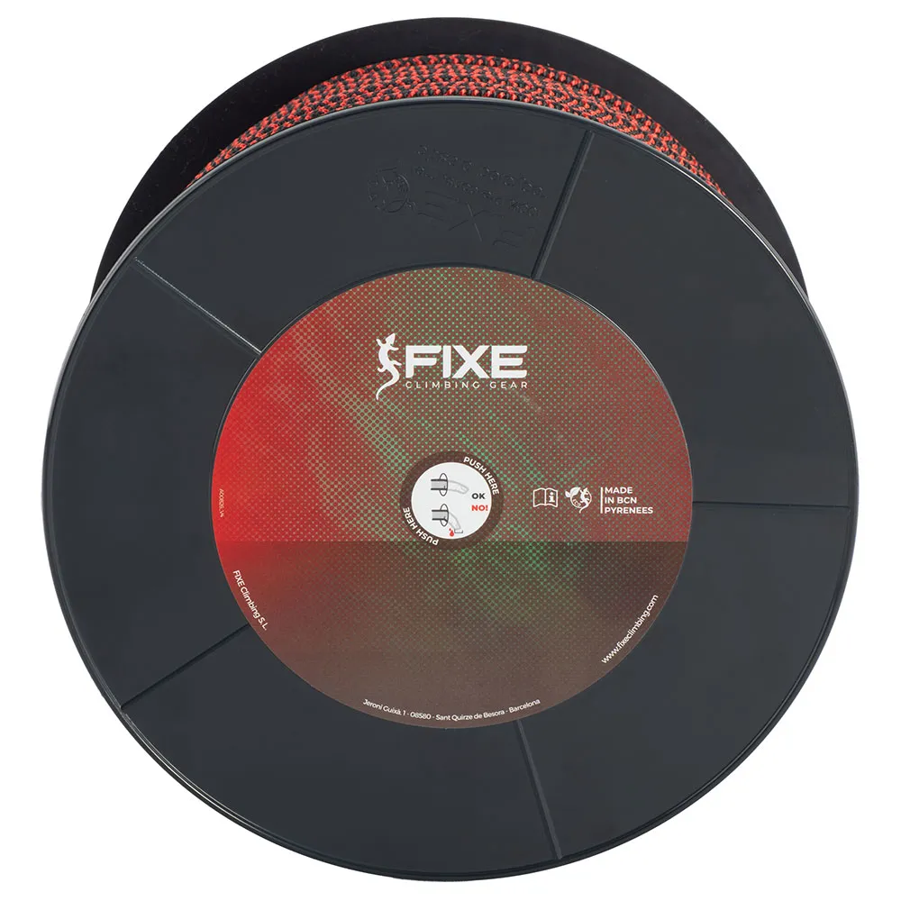 Fixe Climbing Gear C810601065 Aramid 6.0 Mm Seil, Red, 65m Fixe Climbing Gear C810601065 Aramid 6.0 Mm Seil, Red, 65m