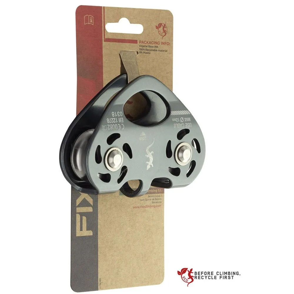 Fixe Climbing Gear Db2 Riemenscheibe, Dark grey, One Size Fixe Climbing Gear Db2 Riemenscheibe, Dark grey, One Size