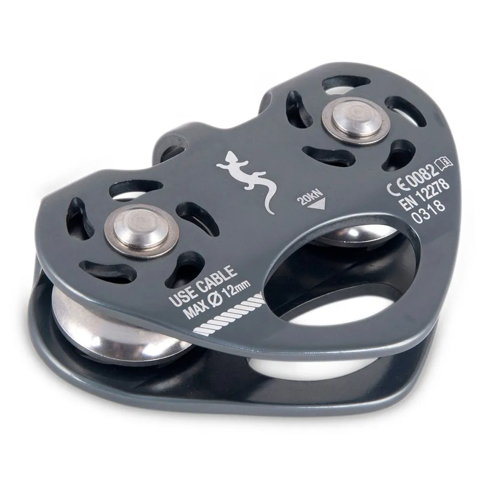 Fixe Climbing Gear Db2 Riemenscheibe, Dark grey, One Size Fixe Climbing Gear Db2 Riemenscheibe, Dark grey, One Size