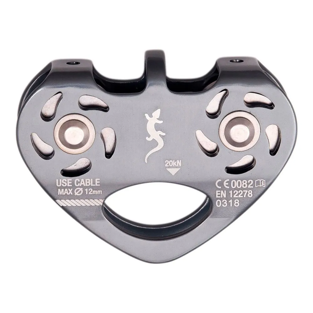 Fixe Climbing Gear Db2 Riemenscheibe, Dark grey, One Size Fixe Climbing Gear Db2 Riemenscheibe, Dark grey, One Size