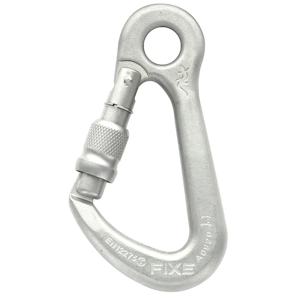 Fixe Climbing Gear Draco Seguretat 316l Karabinerhaken, Steel, One Size Fixe Climbing Gear Draco Seguretat 316l Karabinerhaken, Steel, One Size