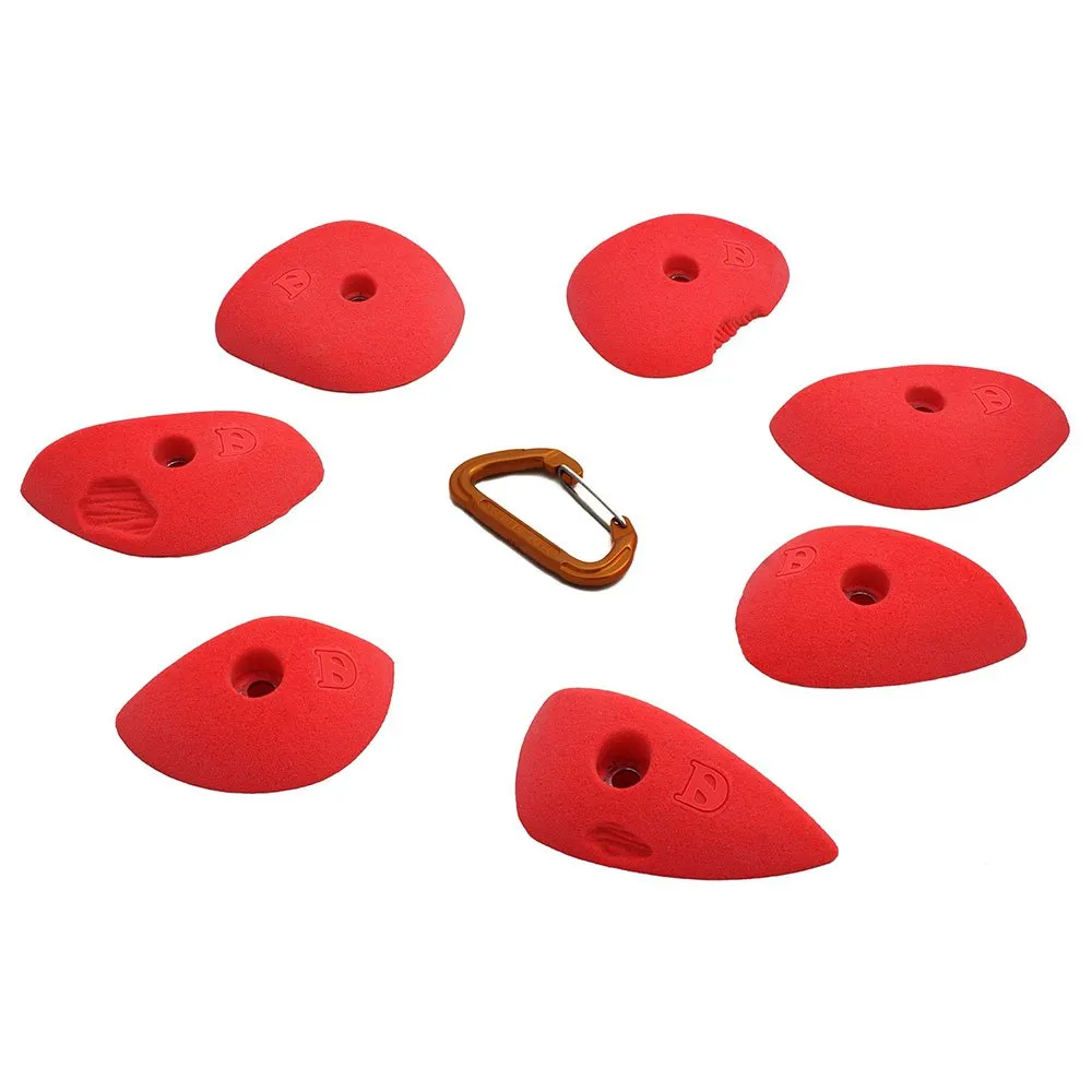 Fixe Climbing Gear Duck Beaks Pack 7 Klettern An Der Staumauer, Orange, M