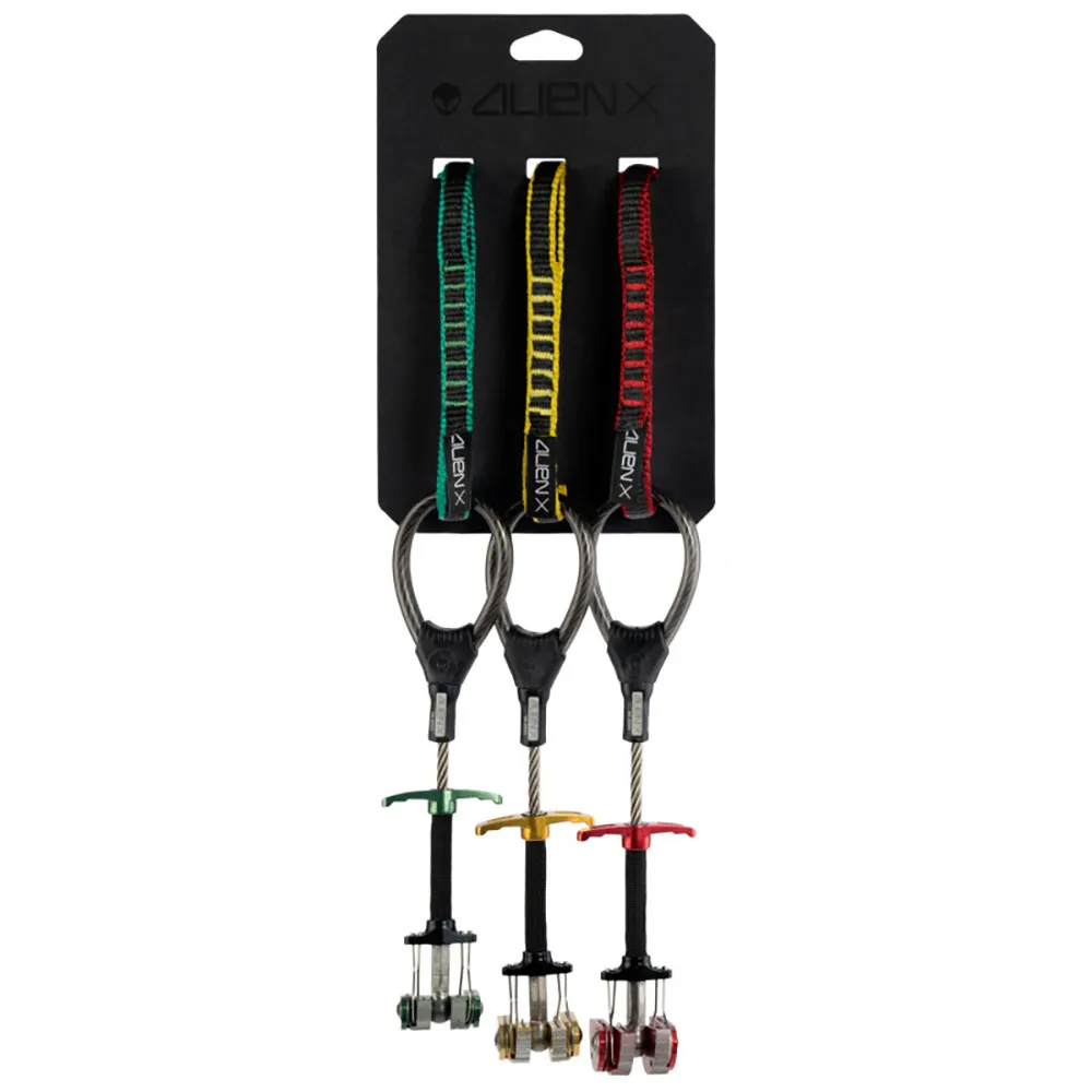 Fixe Climbing Gear F62200 Alien X Equinox Freundeset, Green / yellow / red Fixe Climbing Gear F62200 Alien X Equinox Freundeset, Green / yellow / red