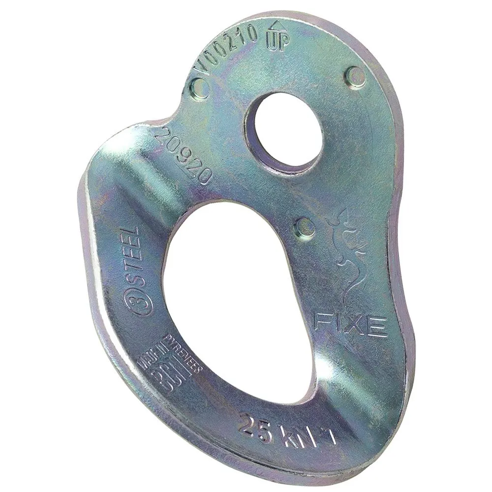 Fixe Climbing Gear Fixe 1 Hanger Steel M10 Bohrhakenlasche 100 Einheiten, Silver, One Size Fixe Climbing Gear Fixe 1 Hanger Steel M10 Bohrhakenlasche 100 Einheiten, Silver, One Size