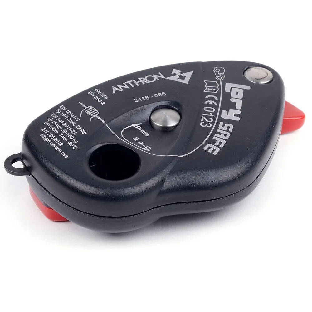 Fixe Climbing Gear Lory Safe Aufsteigend, Black / red, One Size Fixe Climbing Gear Lory Safe Aufsteigend, Black / red, One Size