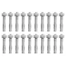 Fixe Climbing Gear Parabolt 316l M10x70 Mm Schraube 20 Einheiten, Silver, One Size