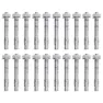 Fixe Climbing Gear Parabolt 316l M10x90 Mm Schraube 20 Einheiten, Silver, One Size