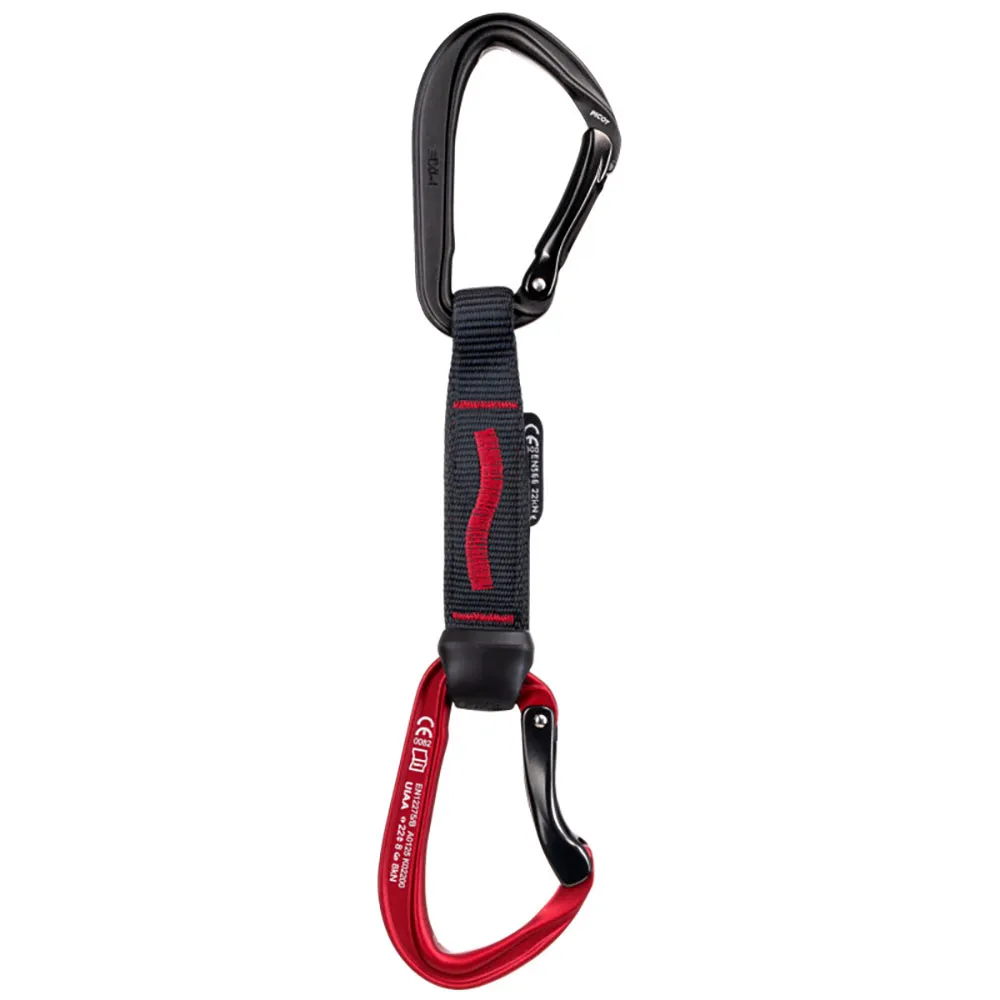 Fixe Climbing Gear Q33100 Picot Expressschlinge, Black / red, 12cm Fixe Climbing Gear Q33100 Picot Expressschlinge, Black / red, 12cm