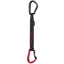 Fixe Climbing Gear Q33700 Picot Expressschlinge, Black / red, 24cm