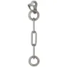 Fixe Climbing Gear Type C Chain M12 316l Anker, Silver, One Size