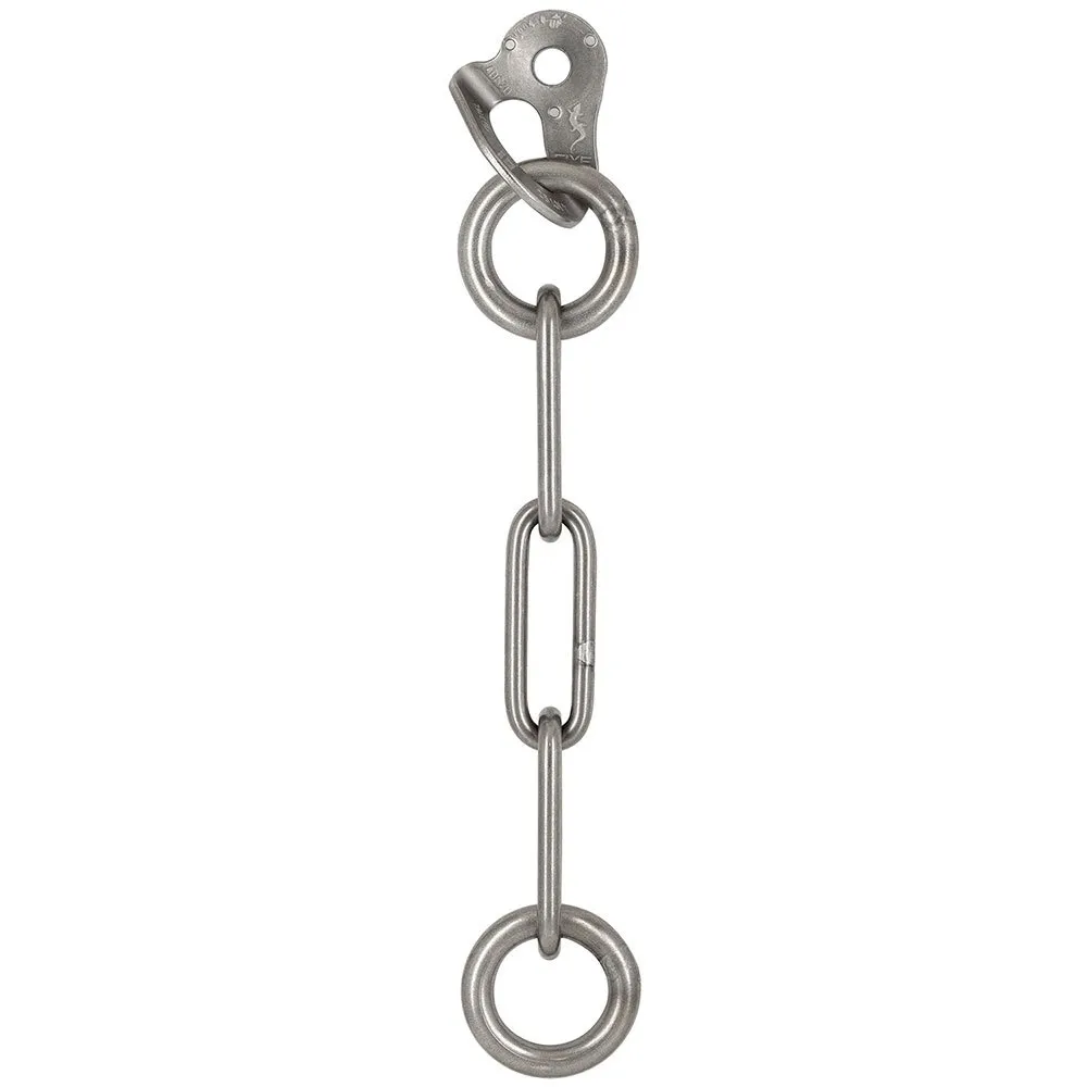 Fixe Climbing Gear Type C Chain M12 316l Anker, Silver, One Size