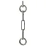 Fixe Climbing Gear Type C Tensor Chain Anker, Silver, One Size