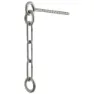 Fixe Climbing Gear Type C Tensor Large Chain Anker, Silver, One Size