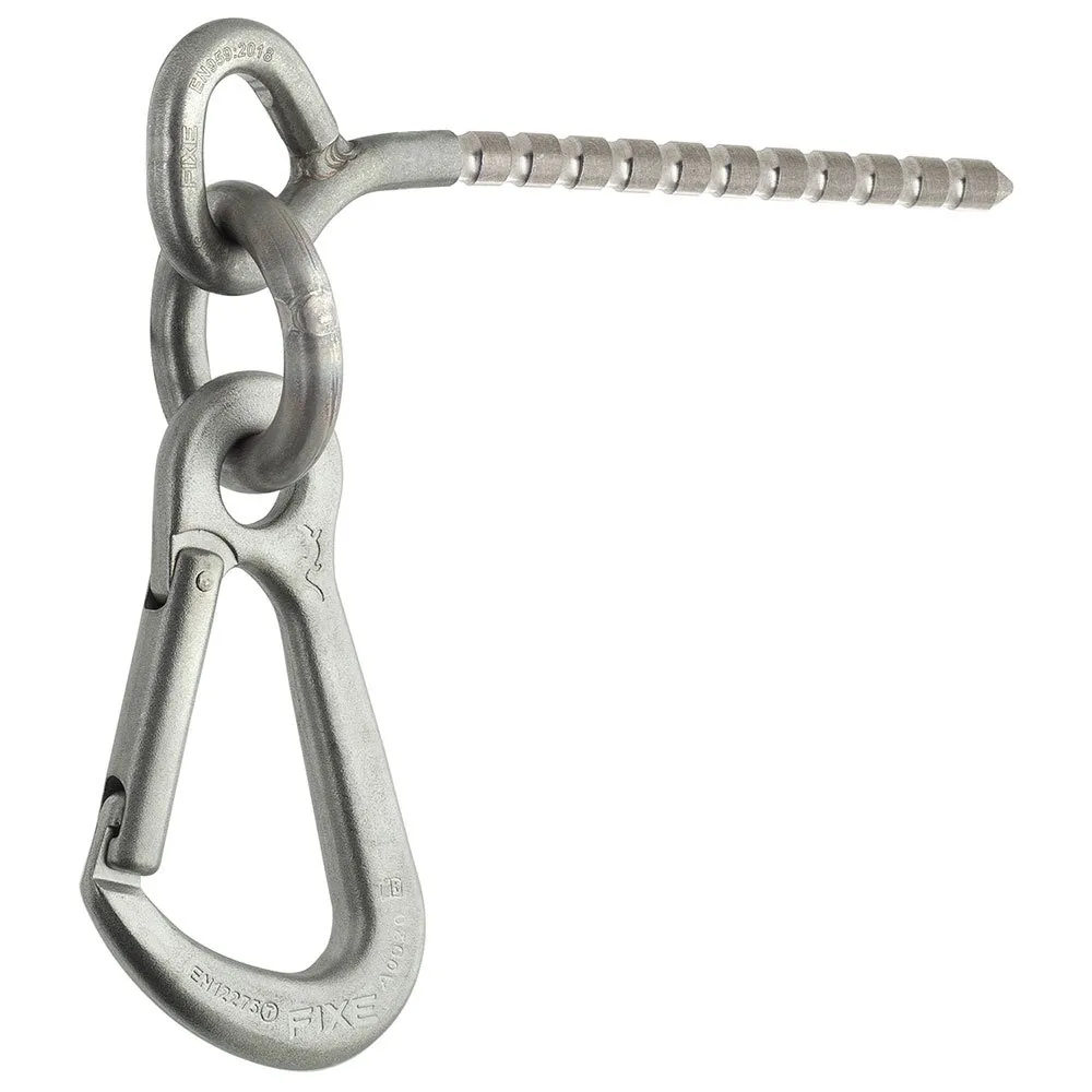 Fixe Climbing Gear Type C Tensor Large Draco Anker, Silver, One Size Fixe Climbing Gear Type C Tensor Large Draco Anker, Silver, One Size