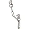 Fixe Climbing Gear Type D Draco M10 316l Anker, Silver, One Size