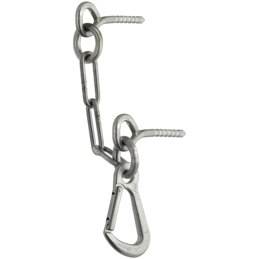 Fixe Climbing Gear Type D Tensors Draco Anker, Silver, One Size Fixe Climbing Gear Type D Tensors Draco Anker, Silver, One Size