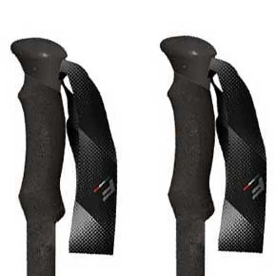 Fizan Aria Stöcke, Black / yellow, 102-145cm